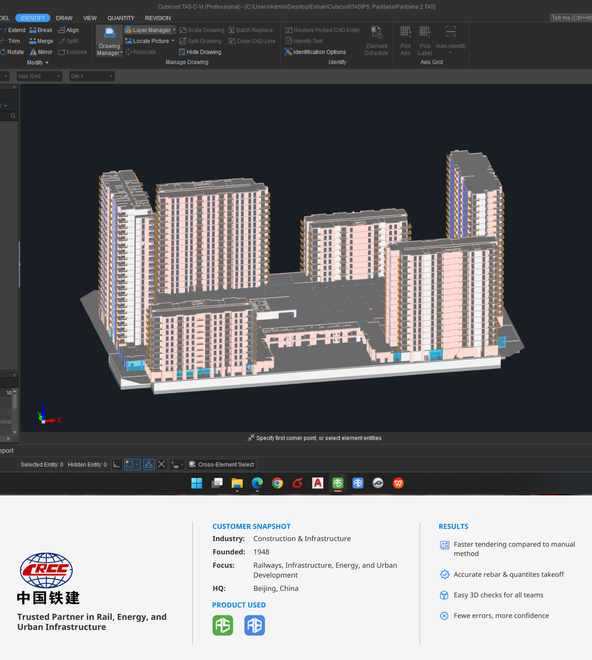 How CRCC Delivered Park Lane at Dubai Hills Estate with 5D BIM Technology